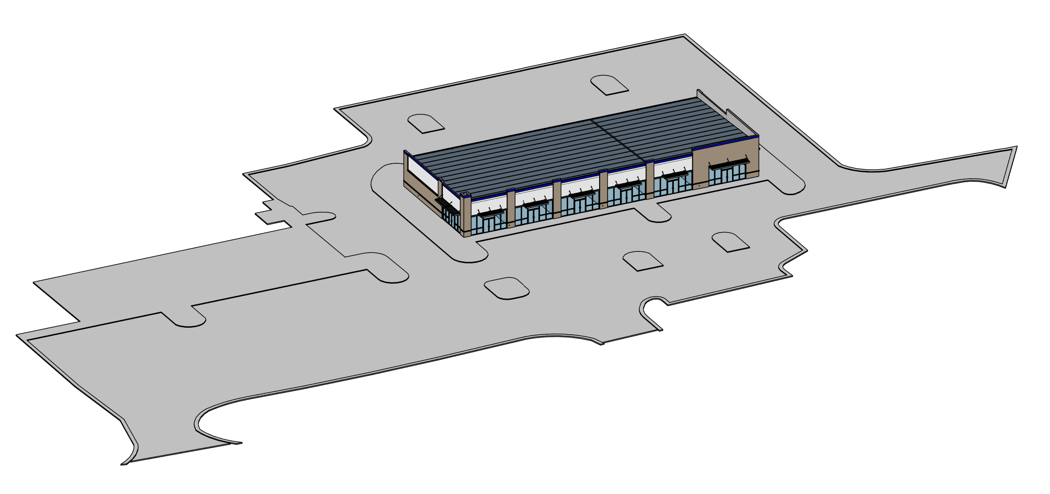 Stone Mountain Retail 3D angle